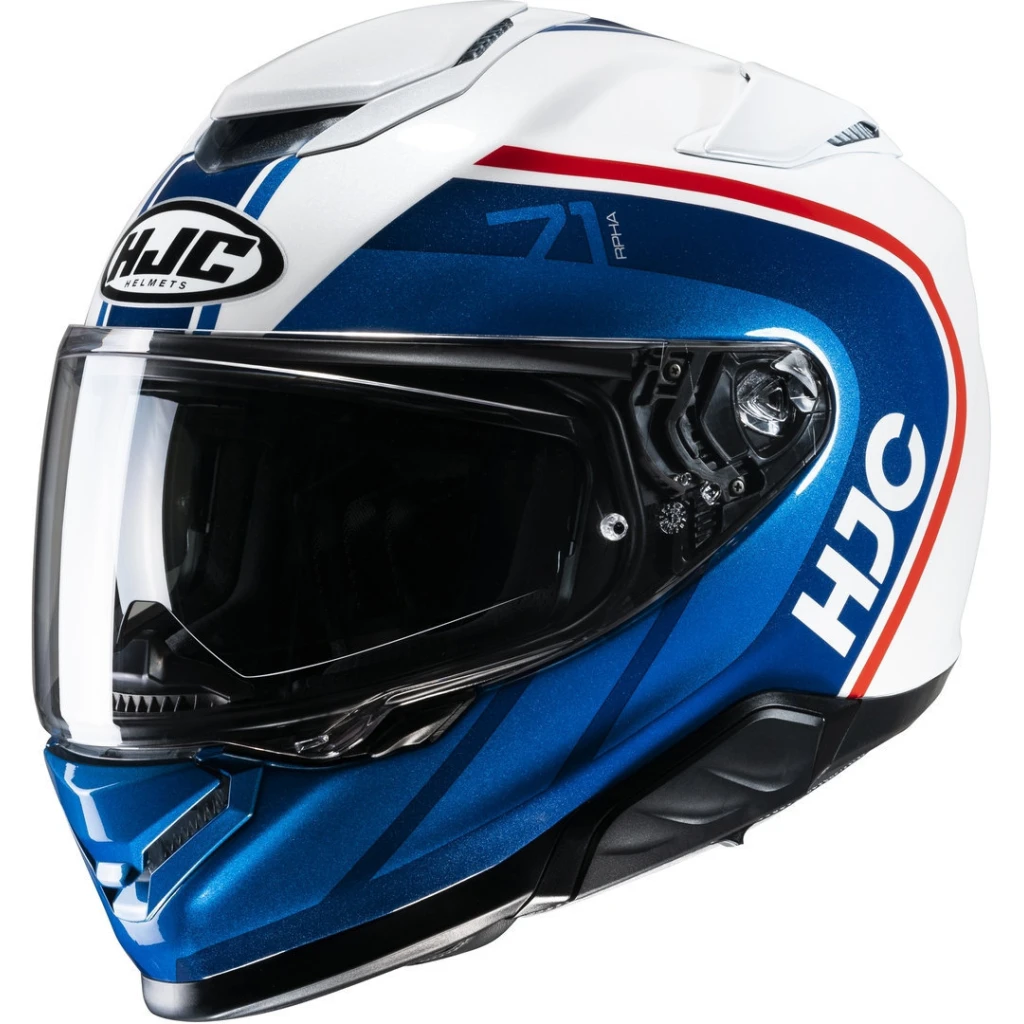 HJC RPHA 71 MAPOS MC21 BLÅ/HVID