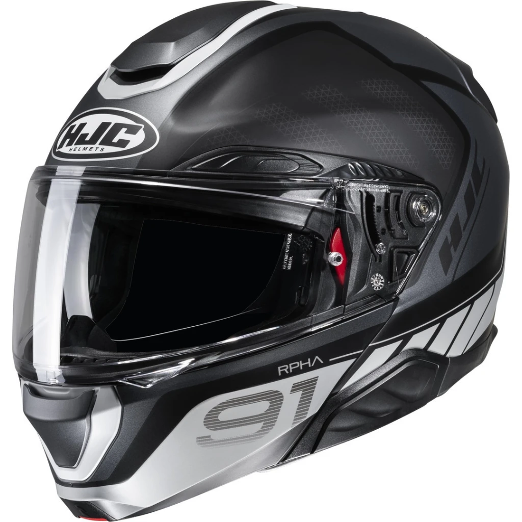HJC RPHA 91 RAFINO MC5SF SORT/GRÅ
